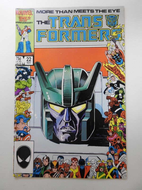 The Transformers #22 Direct Edition (1986) Sharp VF+ Condition!