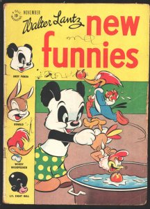 New Funnies #117 1946-Dell-Andy Panda, Woody Woodpecker-Li'l Eight Ball-Walte...