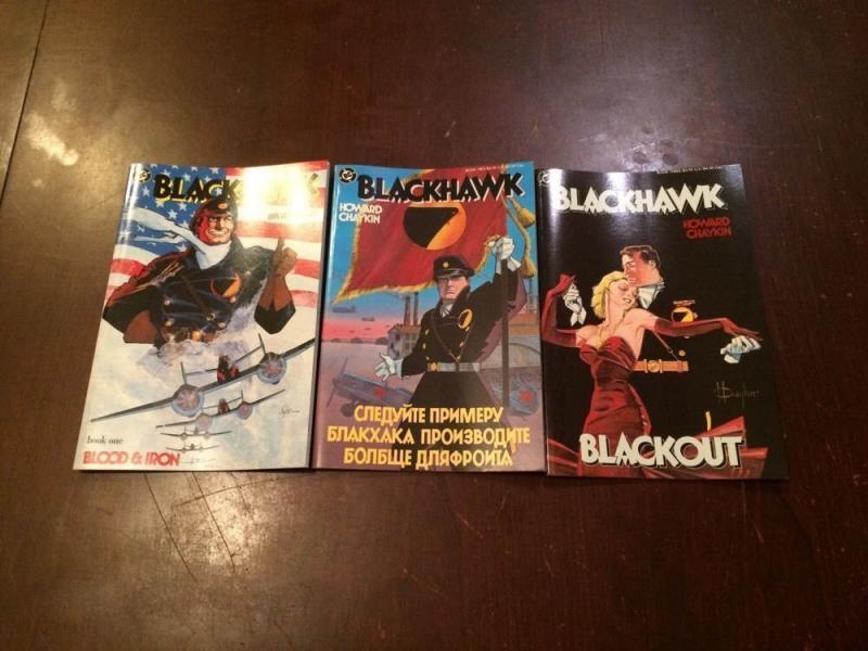 Blackhawk 1 -3complete FV/NM lot set Full Run 1988 Limeted Series