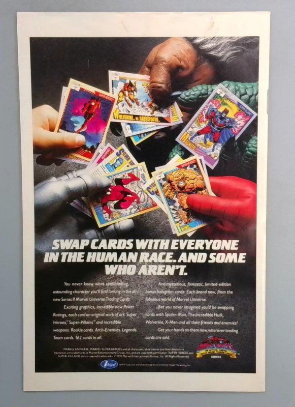 X-Force #2 2nd Deadpool, Newsstand Marvel, 1991