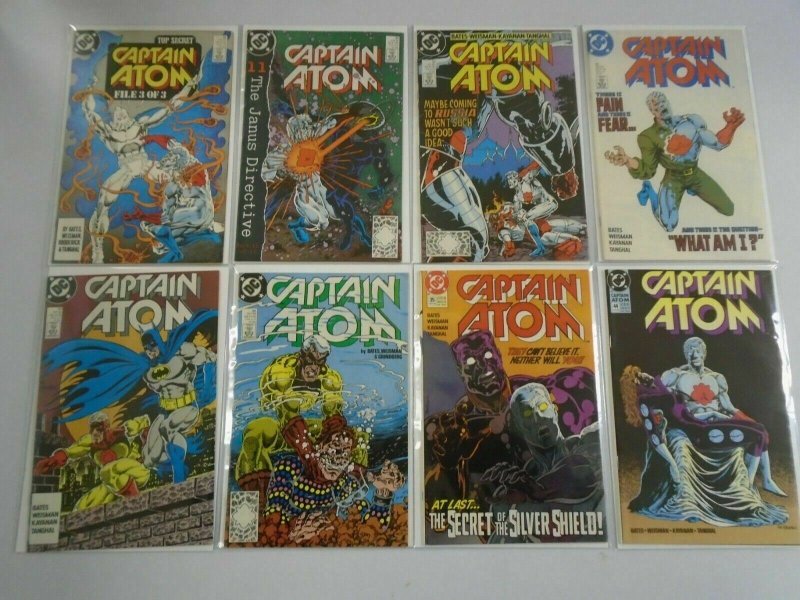 Captain Atom lot 40 different from #1-56 + Annuals #1+2 6.0 FN (1987-91)