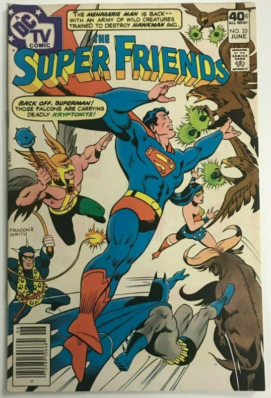 SUPER FRIENDS#33 FN/VF 1980 DC BRONZE AGE COMICS