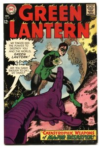 GREEN LANTERN #57 1967-GLOBE COVER-GIL KANE FN/VF