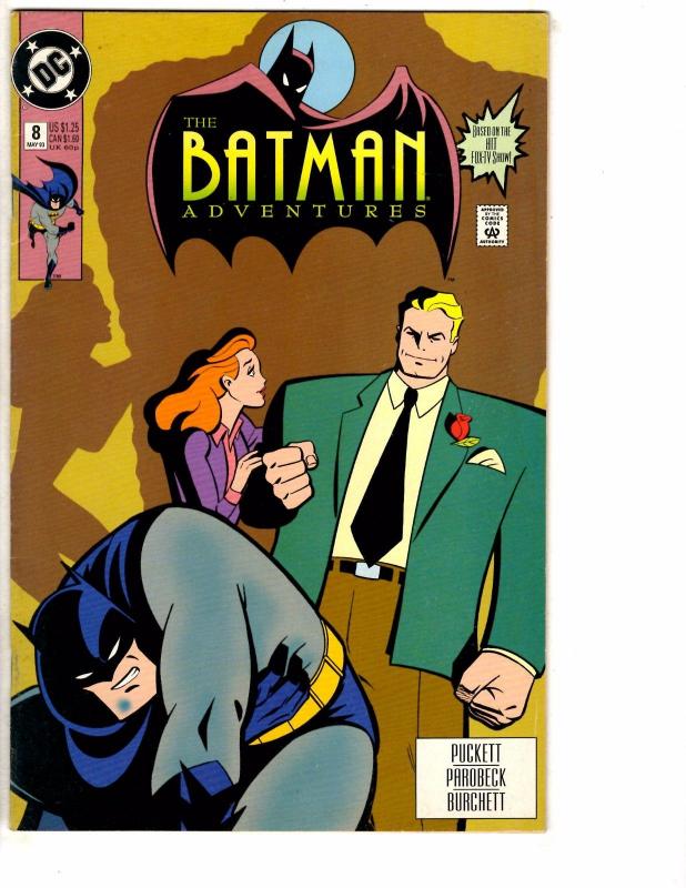 The Batman Adventures # 8 FN/VF DC Comic Book Joker Catwoman Gotham Robin J151