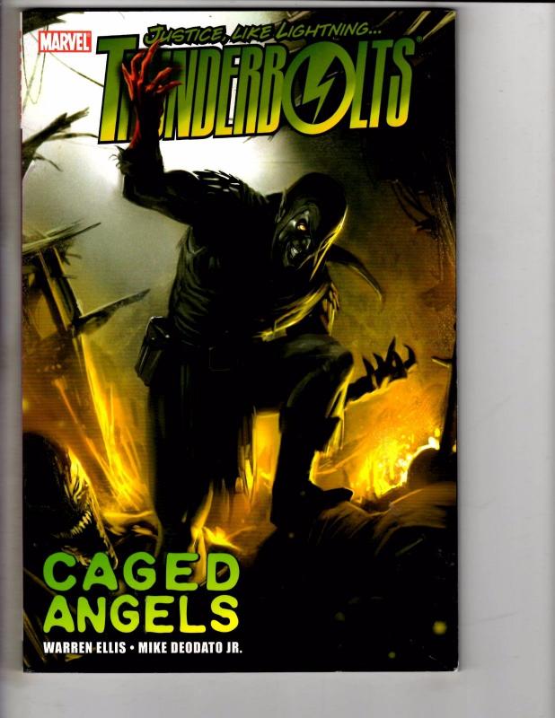 Thunderbolts Caged Angels Vol. 2 Marvel Comics TPB Graphic Novel Comic Book J242