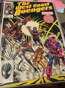 West Coast Avengers #1 (1985) West Coast Avengers / Avengers West Coast 