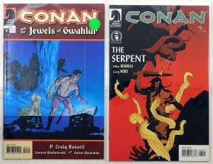 Conan Lot of 2 #30, Jewels of Gwahlur 3 (2005) Dark Horse Comics 1st Print