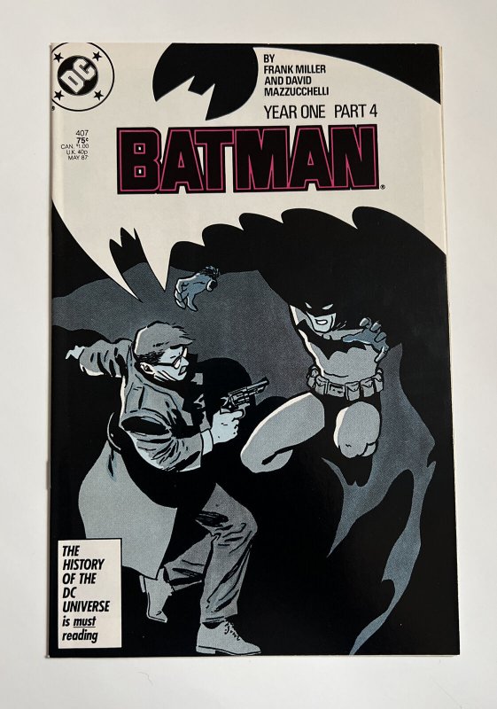 Batman #407 DC COMICS YEAR ONE PART 4 1ST JAMES GORDON JR