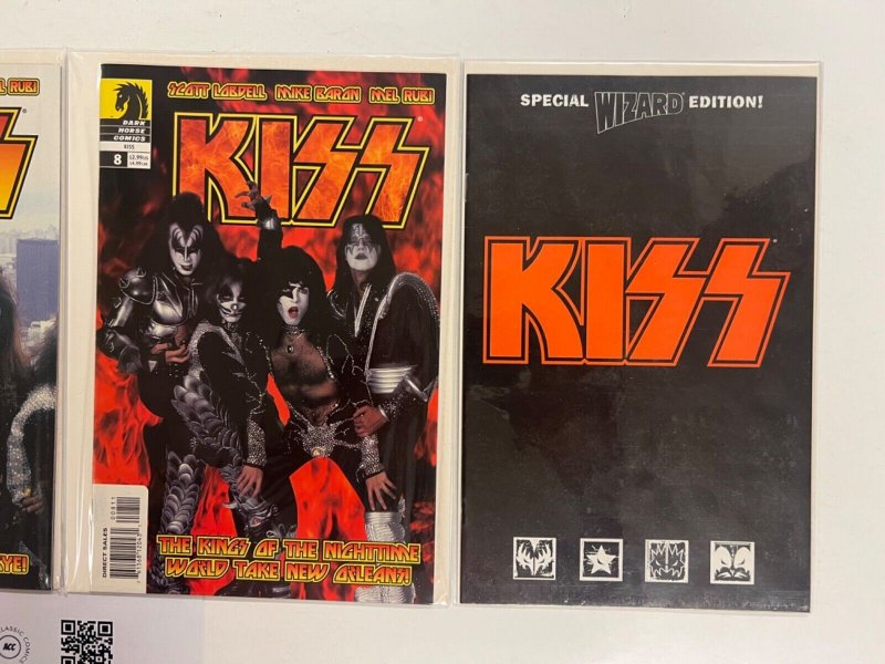 4 Kiss Dark Horse Comic Books # 8 9 10 87 46 JS35