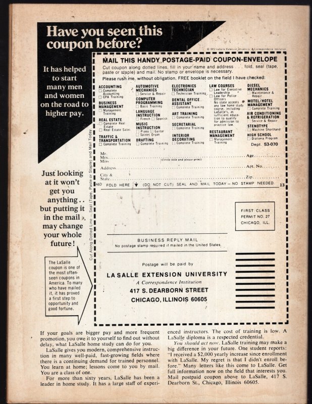 Dracula Lives #6 (1974) Hi-Grade CLASSIC Marvel/Curtis HORROR !!!