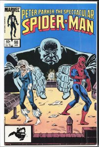 The Spectacular Spider-Man #98 (1985) Spider-Man [Key Issue]