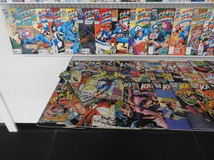 Huge Lot of 210+ Comics W/ Iron Man, Moon Knight, Wolverine Avg. FN+ Condition!