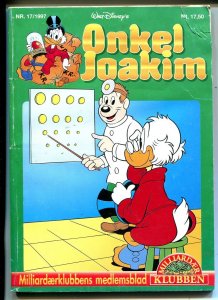 Onkel Joakim #17 1997-Disney-Danish-Uncle Scrooge-Carl Barks-Mickey Mouse-VG