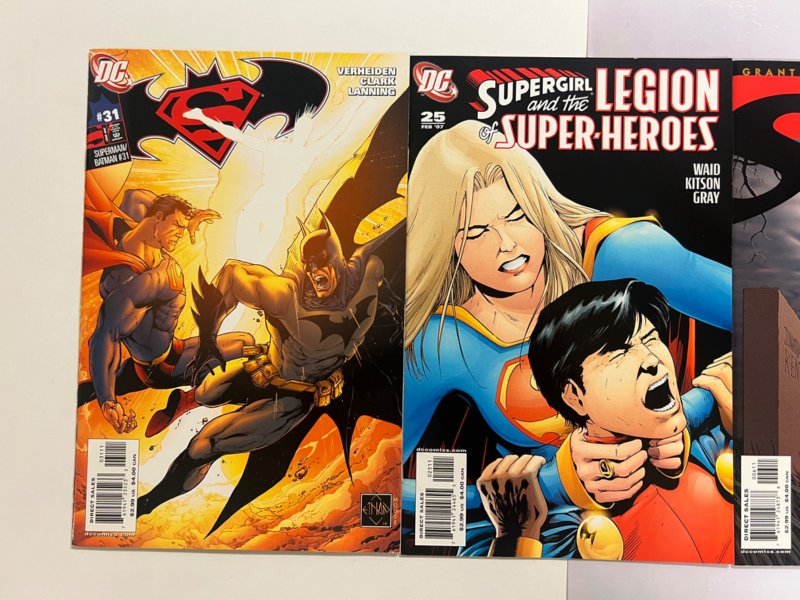 4 DC Comics Teen Titans # 1 + Superman # 6 31 + Supergirl #25 81 JS26