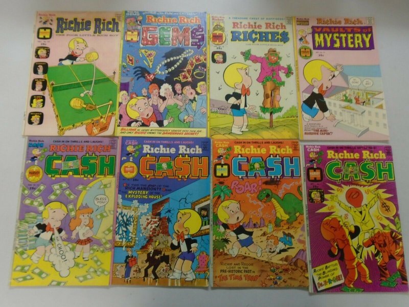 Richie Rich Comic lot 30 different issues 4.0 VG or better (Bronze age Harvey)