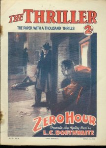 THRILLER #111-BRITISH DIME NOVEL-MARCH 21 1931 FR/G