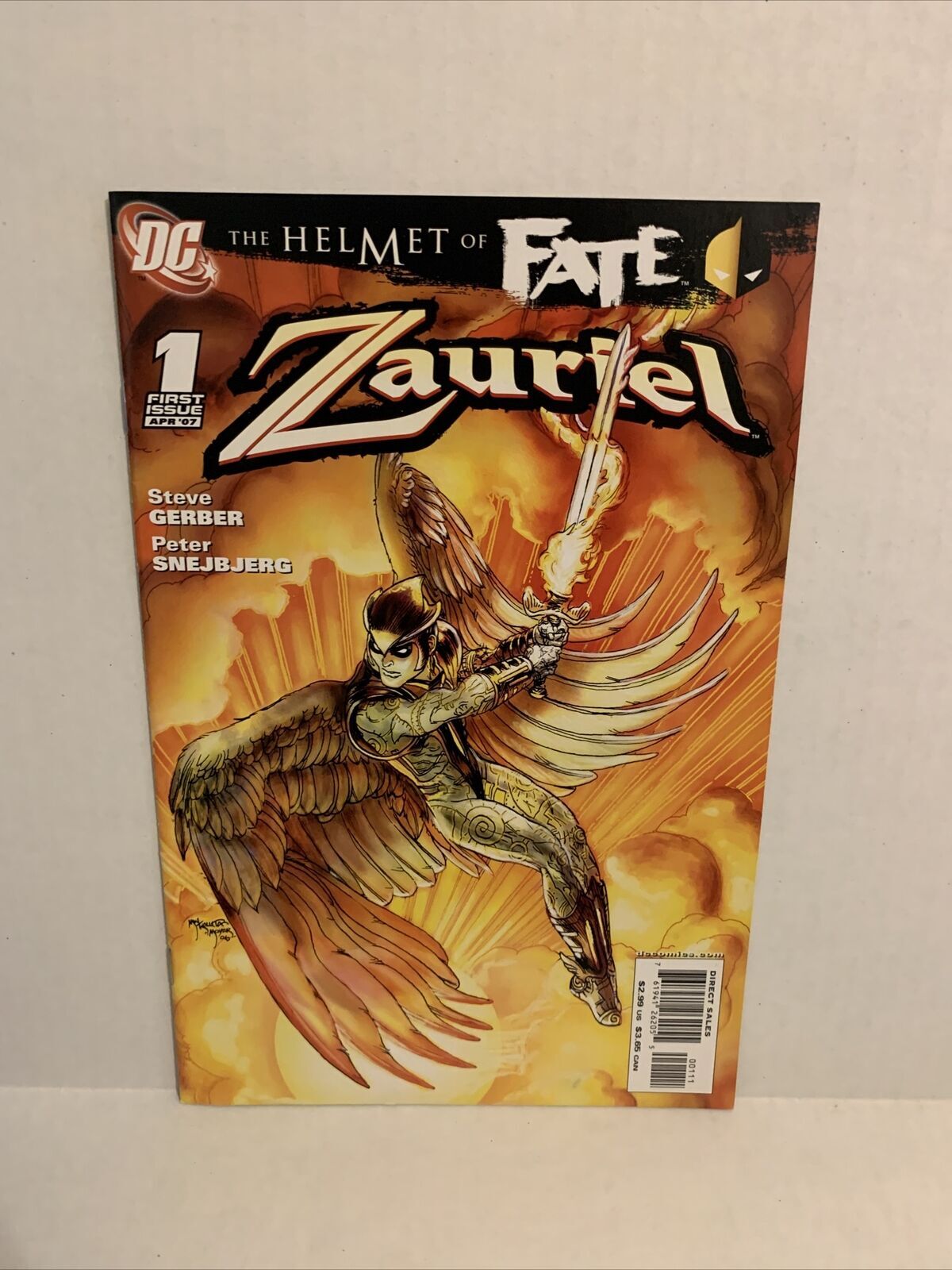 The Helmet Of Fate Zauriel 1 Comic Books Modern Age Dc Comics Superhero Hipcomic