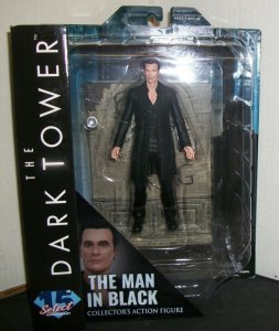 DARK TOWER Action Figures set, Gunslinger and Man in Black Stephen King MIB 1ea