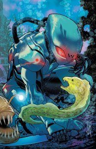 BLACK MANTA #1 COVER C 1:25 FRANCIS MANAPUL CARD STOCK VARIANT (NEAR MINT)