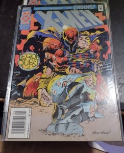 X MEN # 41 marvel1995 legion quest py 4. xavier dies AGE OF APOCALYPSE newstand  