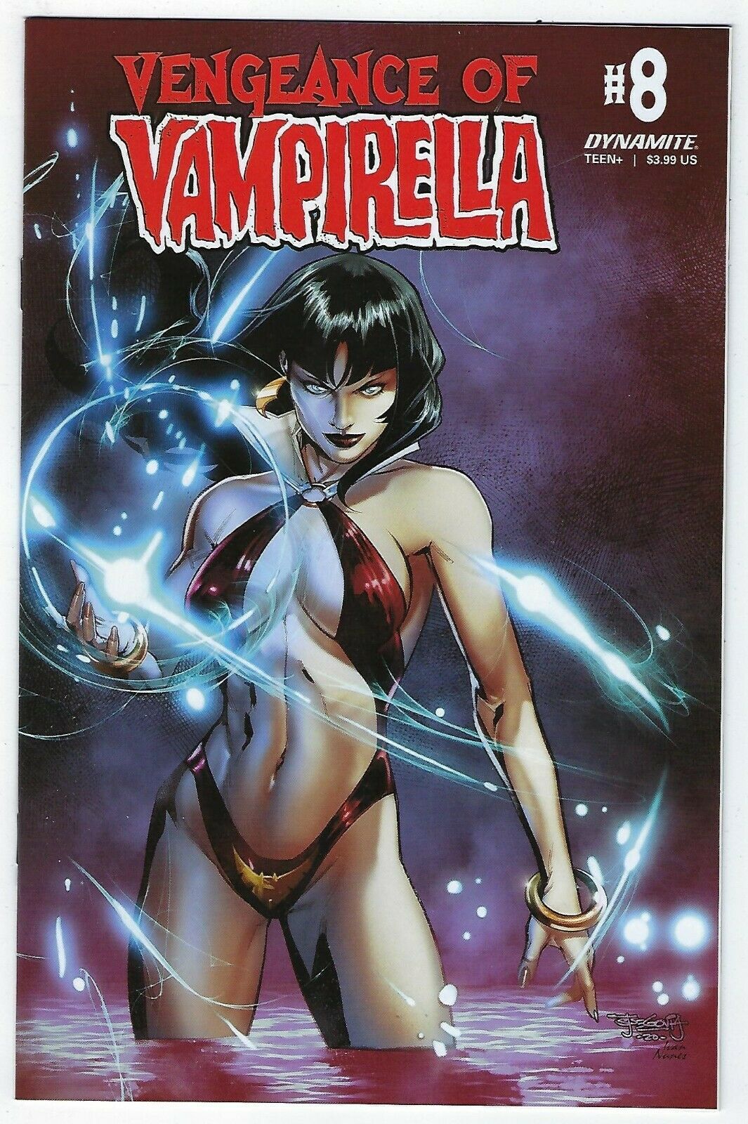 Vengeance Of Vampirella # 18 Segovia Cover C NM Dynamite Pre Sale Ships May 19 