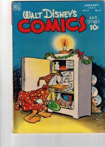 Walt Disney's Comics & Stories #100 (1949) Carl Barks art! Key 100th Uta...