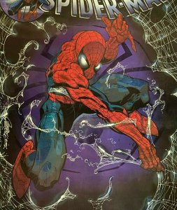 J. SCOTT CAMPBELL VINTAGE 2002 SPIDER-MAN POSTER ROUGHLY 22 X 34