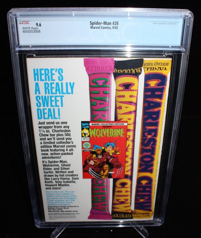 Spider-Man #26 (CGC 9.6) Hologram Cover - 1992