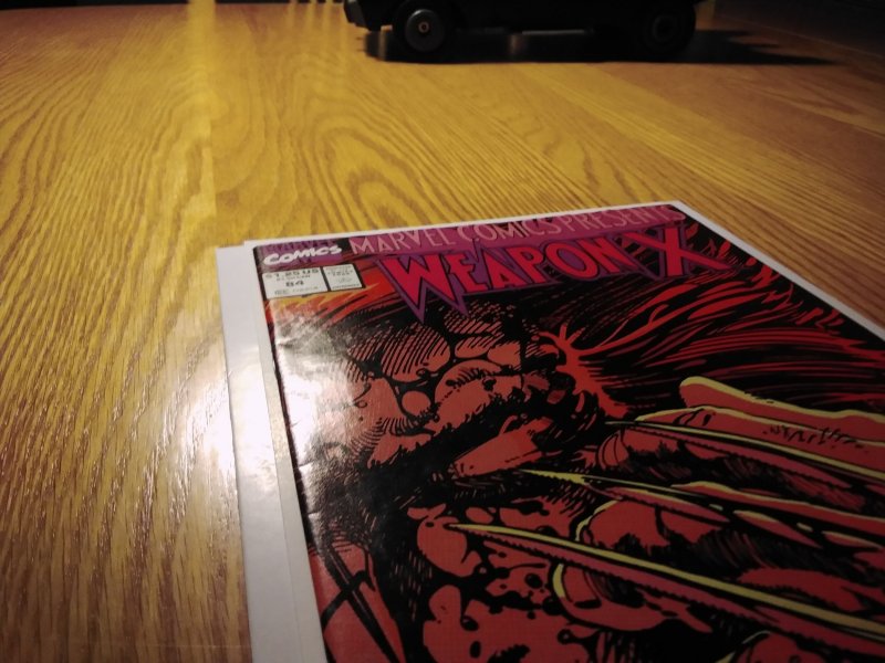 Marvel Comics Presents #84 Newsstand (1991) Weapon X Wolverine