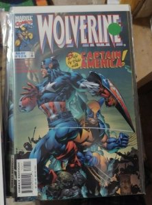 WOLVERINE # 124 1997 MARVEL  X-MEN LOGAN  captain america