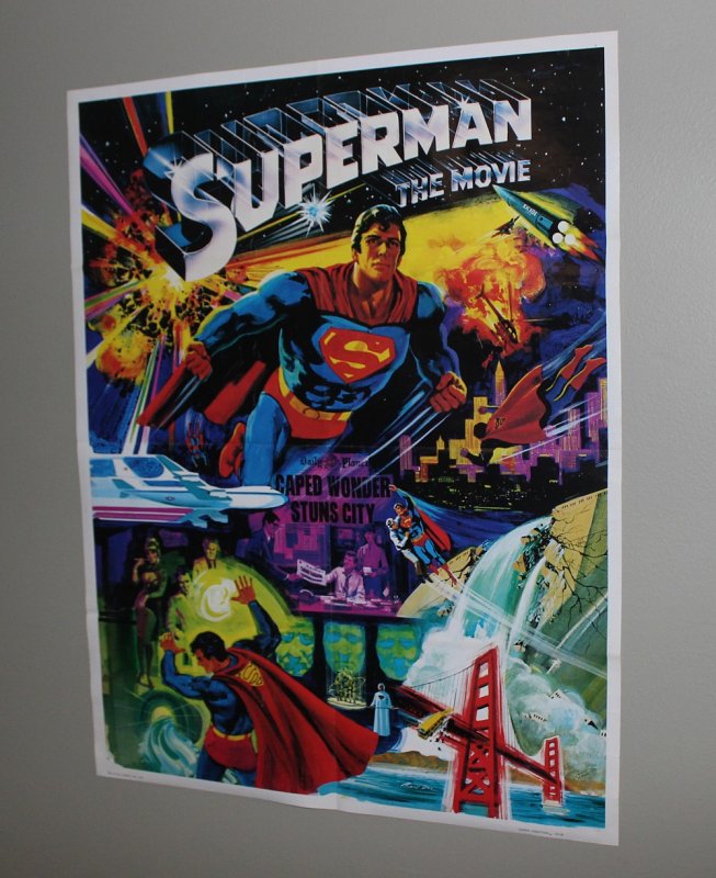 Superman the Movie  Poster / Original 1978