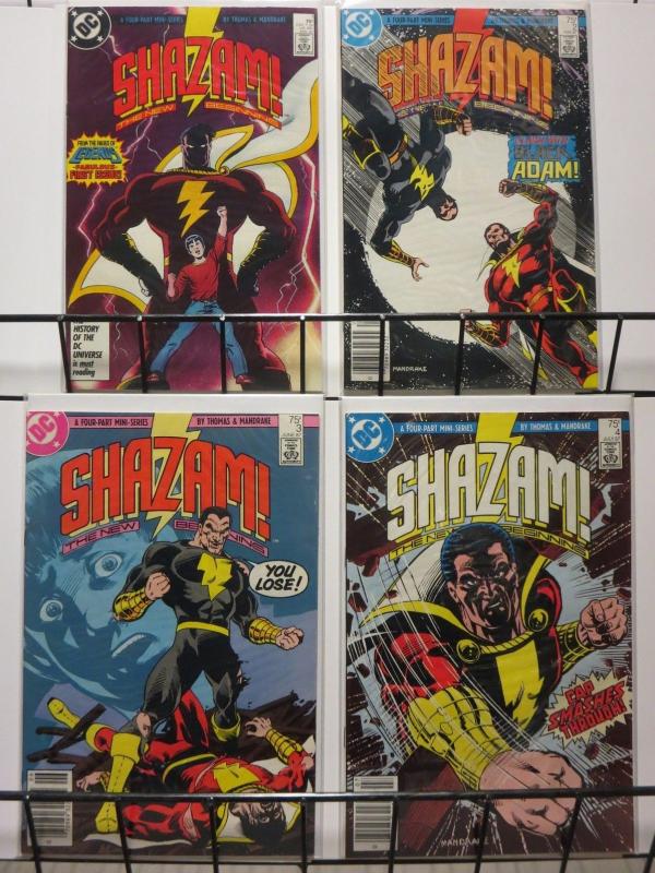 SHAZAM (1987 MINI) 1-4 THE SET!