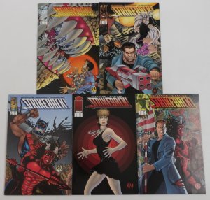 Strikeback! #1-5 VF/NM complete series Jonathan Peterson ; Image