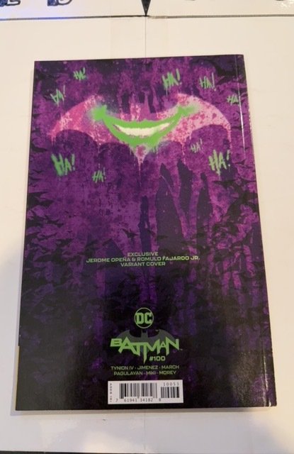 Batman #100 Vorgin Opena Cover B (2020)signed by opena