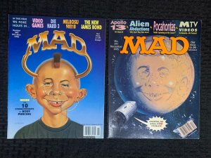 1995 MAD MAGAZINE #340 & 341 FN/FN+ Alfred E Neuman / Apollo 13 Parody LOT Of 2