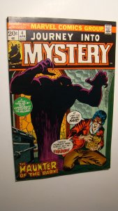 JOURNEY INTO MYSTERY 4 *NICE COPY* H.P. LOVECRAFT STORY GIL KANE ART