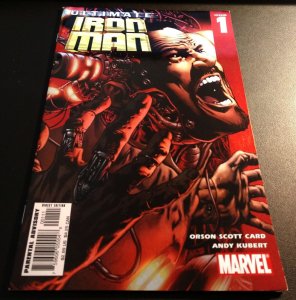 Ultimate Iron Man #1 Brian Hitch Foil Cvr (Marvel, 2005) VG