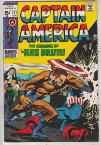 Captain America #121 (Jan-70) VF High-Grade Captain America