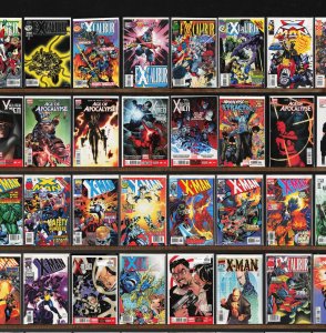 Huge Lot 140+ Comics with X-Man, The New Mutants, Excalibur & More!