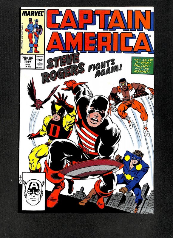 Captain America #337 Avengers #4 Homage!