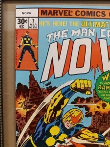 The Man Called Nova #7 VF+ March 1976 Marvel Comics Vintage  P03