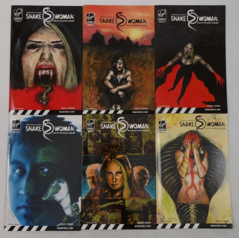 Snake Woman: Tale of the Snake Charmer #1-6 VF/NM complete series ; Virgin