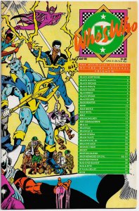 Aquaman! Batman! Blue Beetle!  WHO'S WHO: DEFINITIVE DIRECTORY of DCU #1...