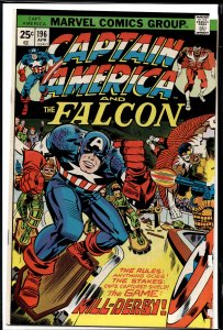 Captain America #196 (1976) Captain America and the Falcon