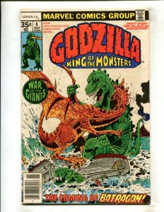 GODZILLA #4 (4.5) THE COMING OF BATRAGON!! 1977