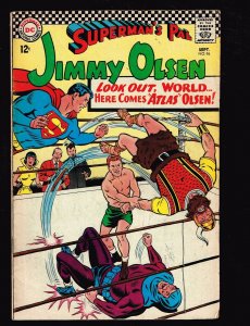 Superman's Pal, Jimmy Olsen #96 ~ The Prize is a Planet! ~ (5.0) 1966 WH 