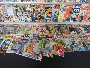 Huge Lot 150+ Silver/Bronze Low Grade Comics W/ Adventure Comics, +More See desc