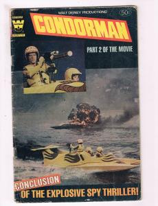 Walt Disney's Condorman # 2 VG Whitman Comic Books Part 2 Of The Movie WOW!! SW7