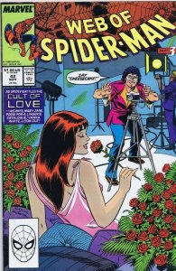 Web of Spiderman #42 ORIGINAL Vintage 1988 Marvel Comics Mary Jane GGA