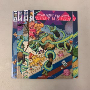 TMNT Dimension X #1-5 Set (IDW 2017) 1 2 3 4 5 Paul Allor (9.0+) 